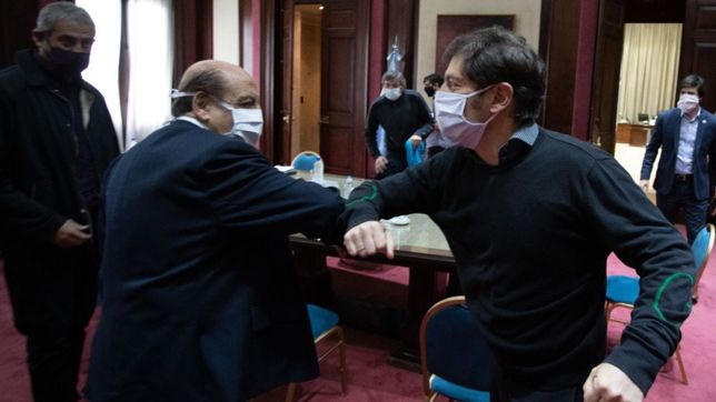 kicillof busca caudal politico en medio de la crisis