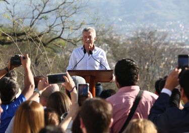 Mauricio Macri volvió al Norte Grande.&nbsp;