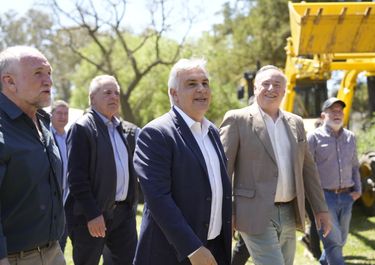 Martín Llaryora y Eduardo Accastello hicieron anuncios para el sudeste de Córdoba