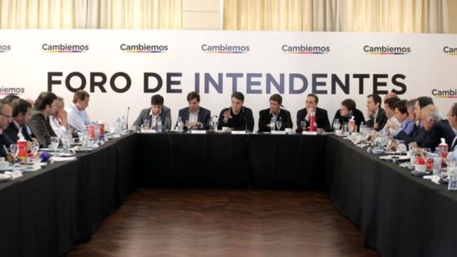 el ajuste que apura macri, eje del foro de intendentes de cambiemos
