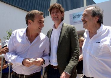 Alfonsín se mete en la interna radical y se muestra con Lousteau