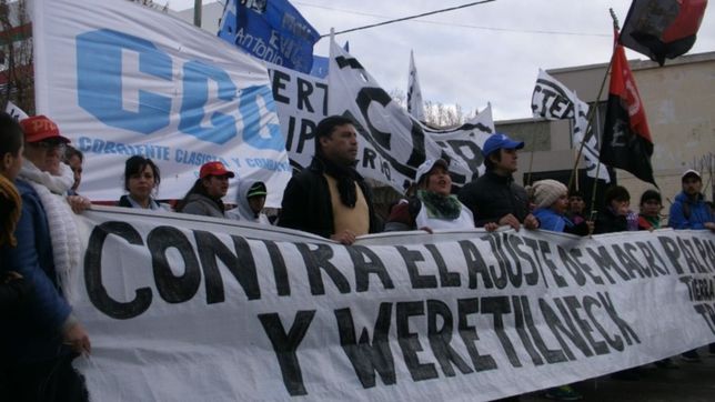 rio negro: multisectorial moviliza en toda la provincia