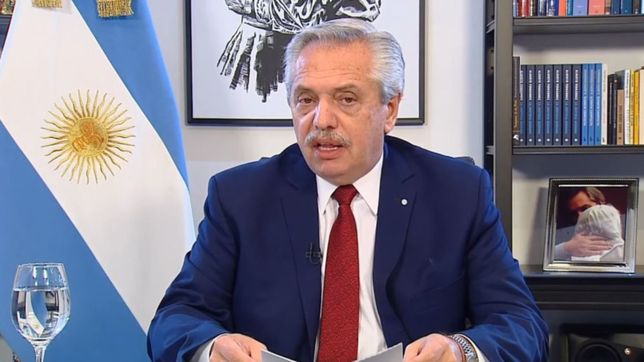 el presidente marco la linea oficial: el ataque es producto de los ?discursos del odio?