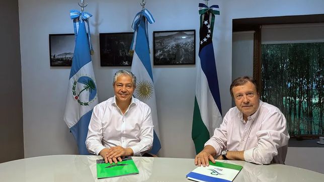 Rolando Figueroa y Alberto Weretilneck, gobernadores de la Patagonia.