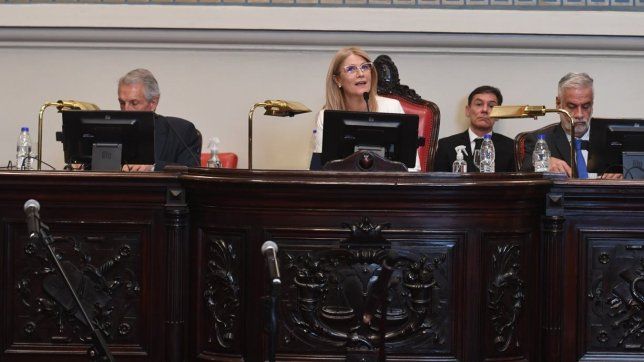Verónica Magario, presidenta del Senado bonaerense