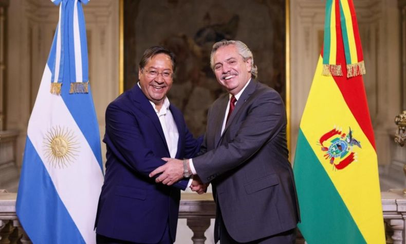 Alberto Fernández y Luis Arce Catacora Alberto Fernandez Luis Arce