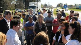 San Antonio de Areco recibió al Ministro de Infraestructura
