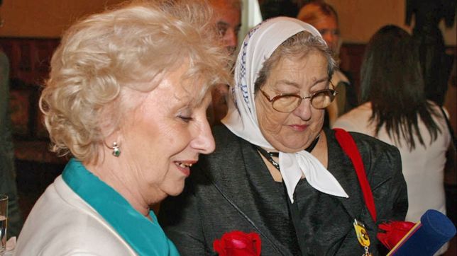 estela de carlotto: ?vamos a extranar a hebe, personas asi llenan la historia?