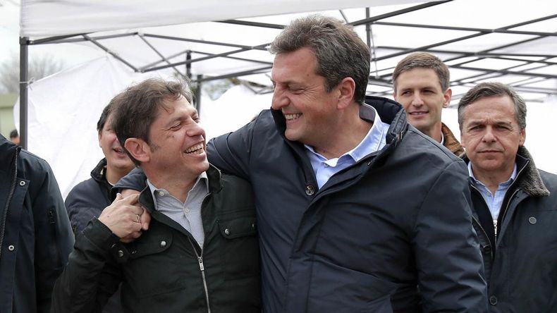 Sergio Massa y Axel Kicillof
