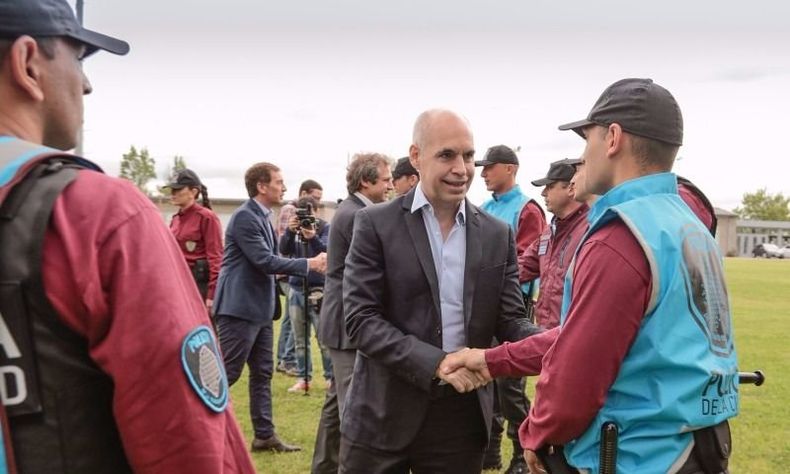 Larreta presentación Policía de la Ciudad de Buenos Aires