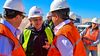 Horacio Marín, ceo de YPF, con gobernadores patagónicos en Vaca Muerta
