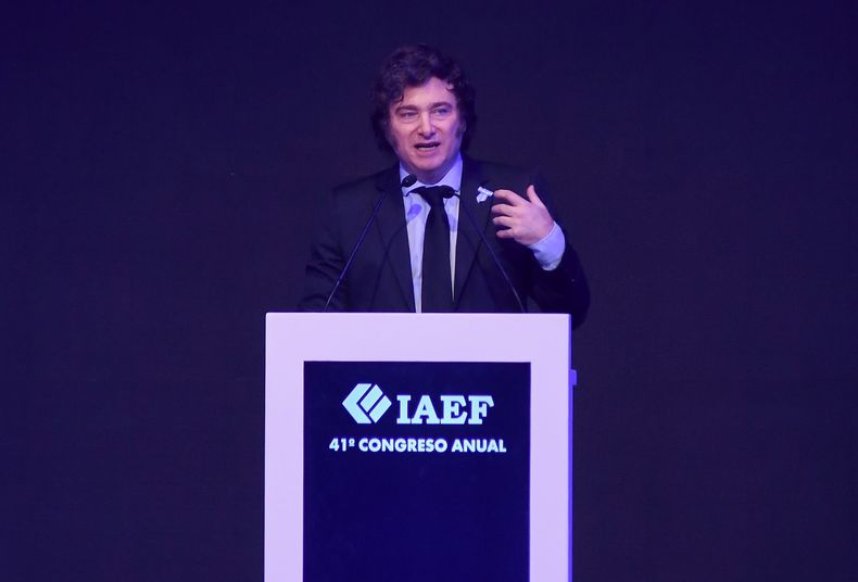 Javier Milei, presidente de Argentina