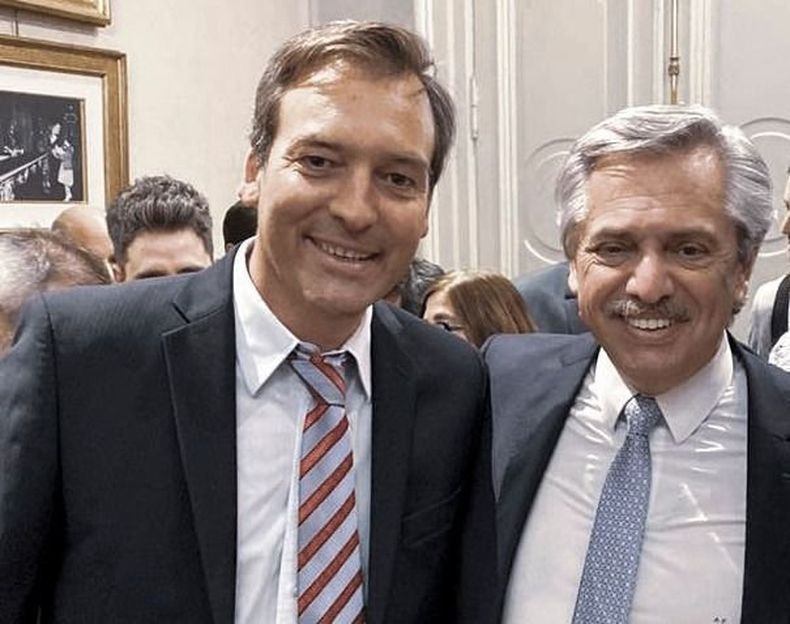 Alberto Fernández y Martín Soria