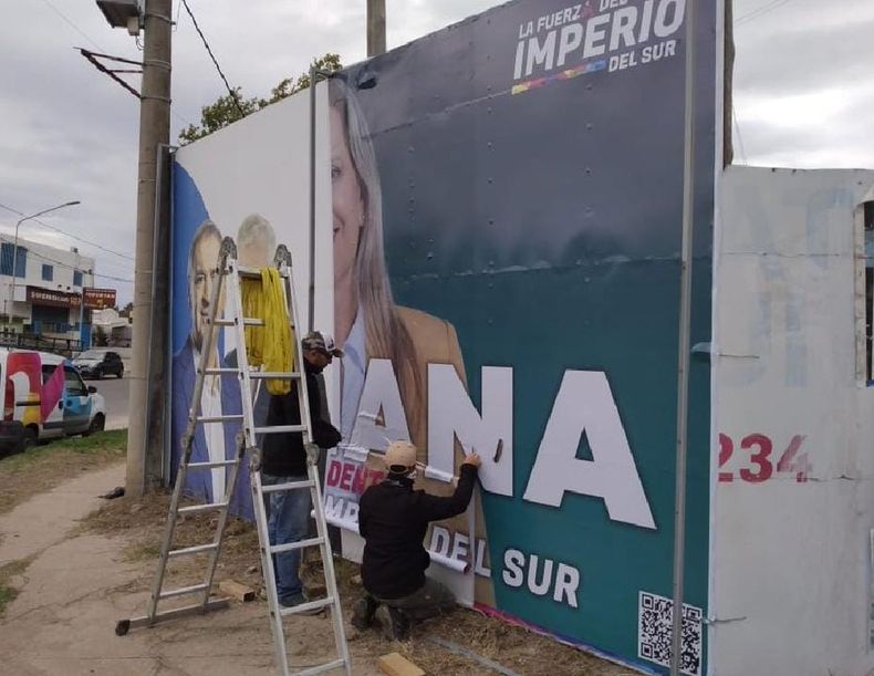 Adriana Nazario ya empezó con la campaña de La Fuerza del Imperio a primera hora de este miércoles.