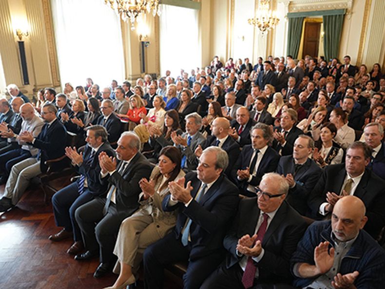 Acto de presentación del proyecto de Autonomía Presupuestaria y Autarquía Económica para el Poder Judicial. 