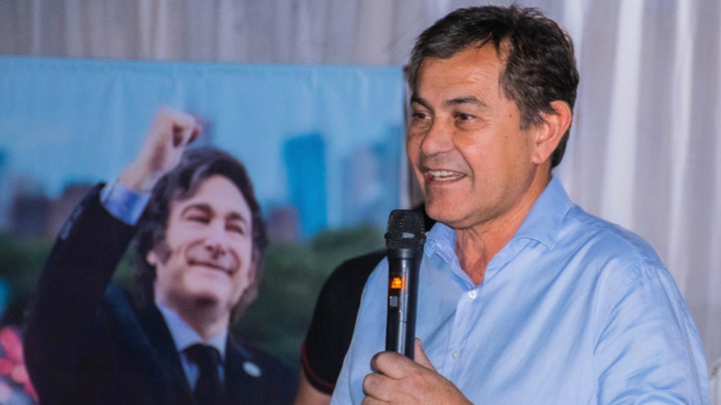 Atilio Basualdo, candidato a diputado de La Libertad Avanza en Formosa. 