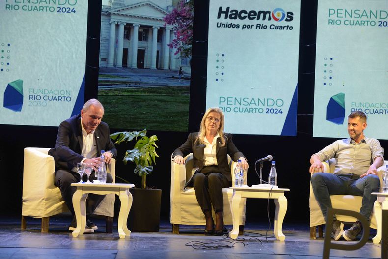 Guillermo de Rivas, Adriana Nazario y Gonzalo Parodi, los candidatos con más chances en la elección de Río Cuarto.