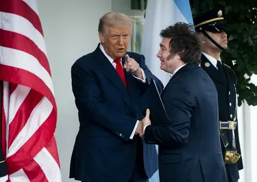 Donald Trump y Javier Milei.