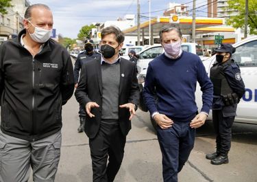 Kicillof y Berni entregaron 60 patrulleros en Esteban Echevarría