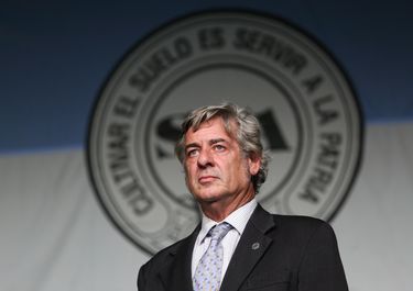 Nicolás Pino, presidente de la Sociedad Rural.