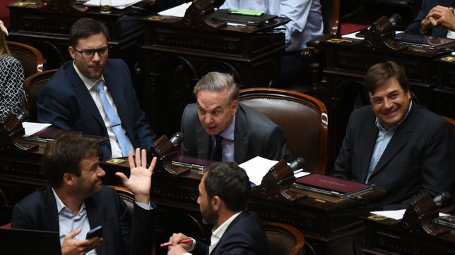 Diputados de Encuentro Federal y la Coalición Cívica, dos de los bloques de la oposición que pidieron la interpelación.  Diputados de Encuentro Federal y la Coalición Cívica, dos de los bloques de la oposición que pidieron la interpelación.