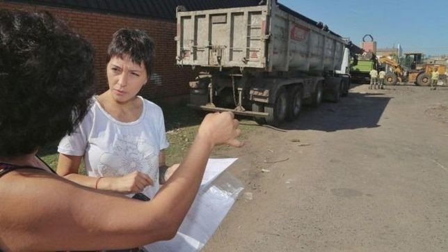 mayra mendoza advirtio que recibio de molina un sistema de residuos ?destruido?