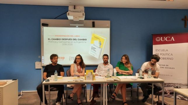 lanzan el cambio despues del cambio, un libro sobre campanas electorales