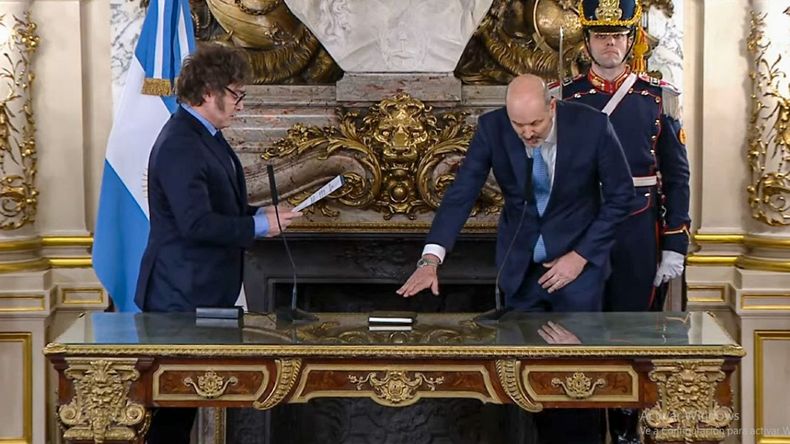 Javier Milei y Federico Sturzenegger.
