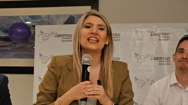 Nadia Márquez, candidata a senadora por Neuquén. 