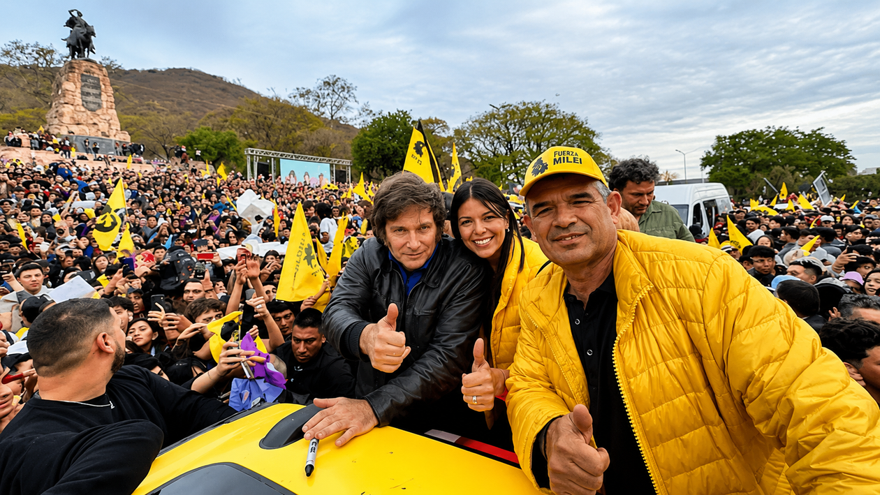 Emilia Orozco y Alfredo Olmedo se quedaron con la lapicera libertaria en Salta.