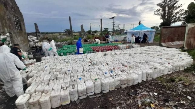 mar del plata: descubrieron una planta ilegal de reciclaje de plastico