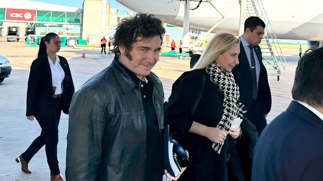 Javier Milei y Karina Milei