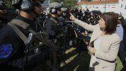 Patricia Bullrich durante el gobierno de Mauricio Macri (Foto: NA)