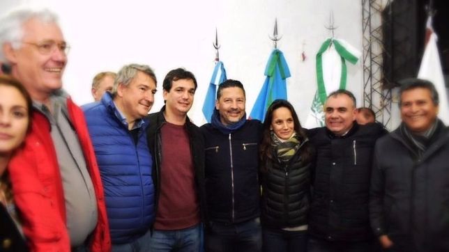 de la mano de los galmarini, menendez arrea a los intendentes cerca de massa