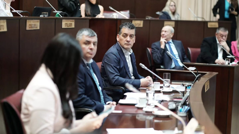 Gabriel Álamo es el jefe de bloque del MPN en la Legislatura de Neuquén.