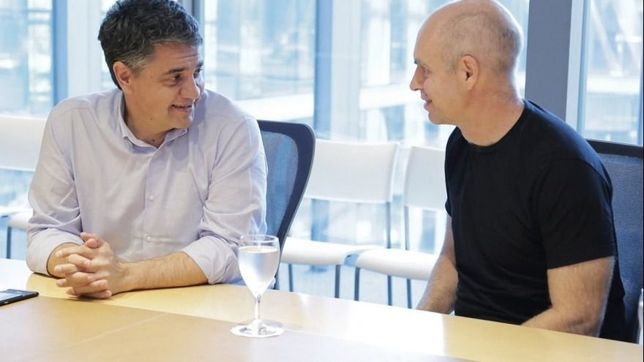 en reunion secreta, larreta intento sin exito bajar a jorge macri