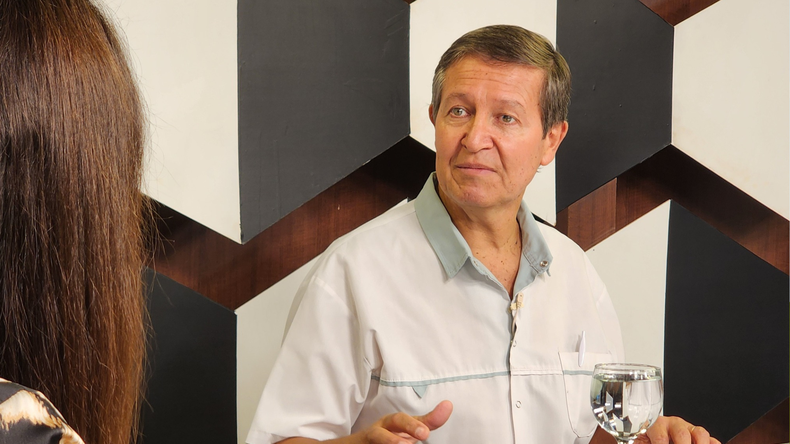 Bernardo Biella, el médico que Gustavo Sáenz llevará como único candidato en la capital de Salta. 