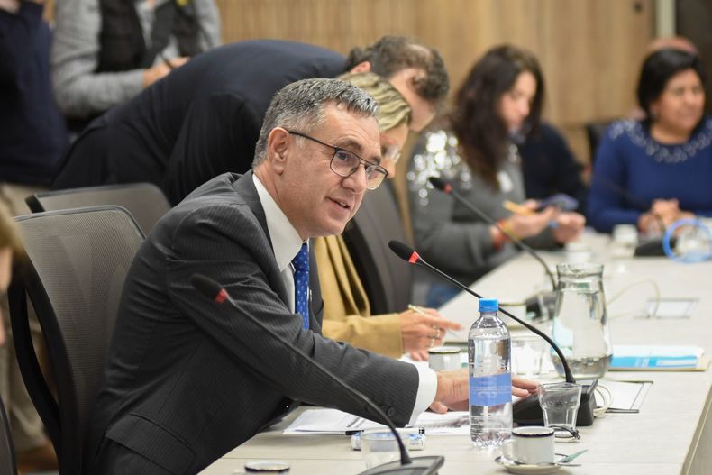 Alejandro Finocchiaro, del PRO, durante el debate sobre el presupuesto que asigna Javier Milei a las universidades. Alejandro Finocchiaro, del PRO, durante el debate sobre el presupuesto que asigna Javier Milei a las universidades.