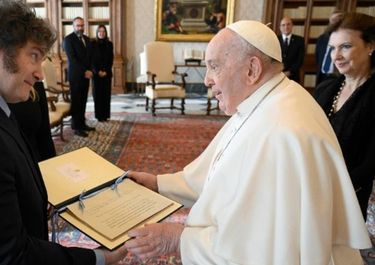 Pacto de Mayo en el diálogo de Javier Milei con el papa Francisco