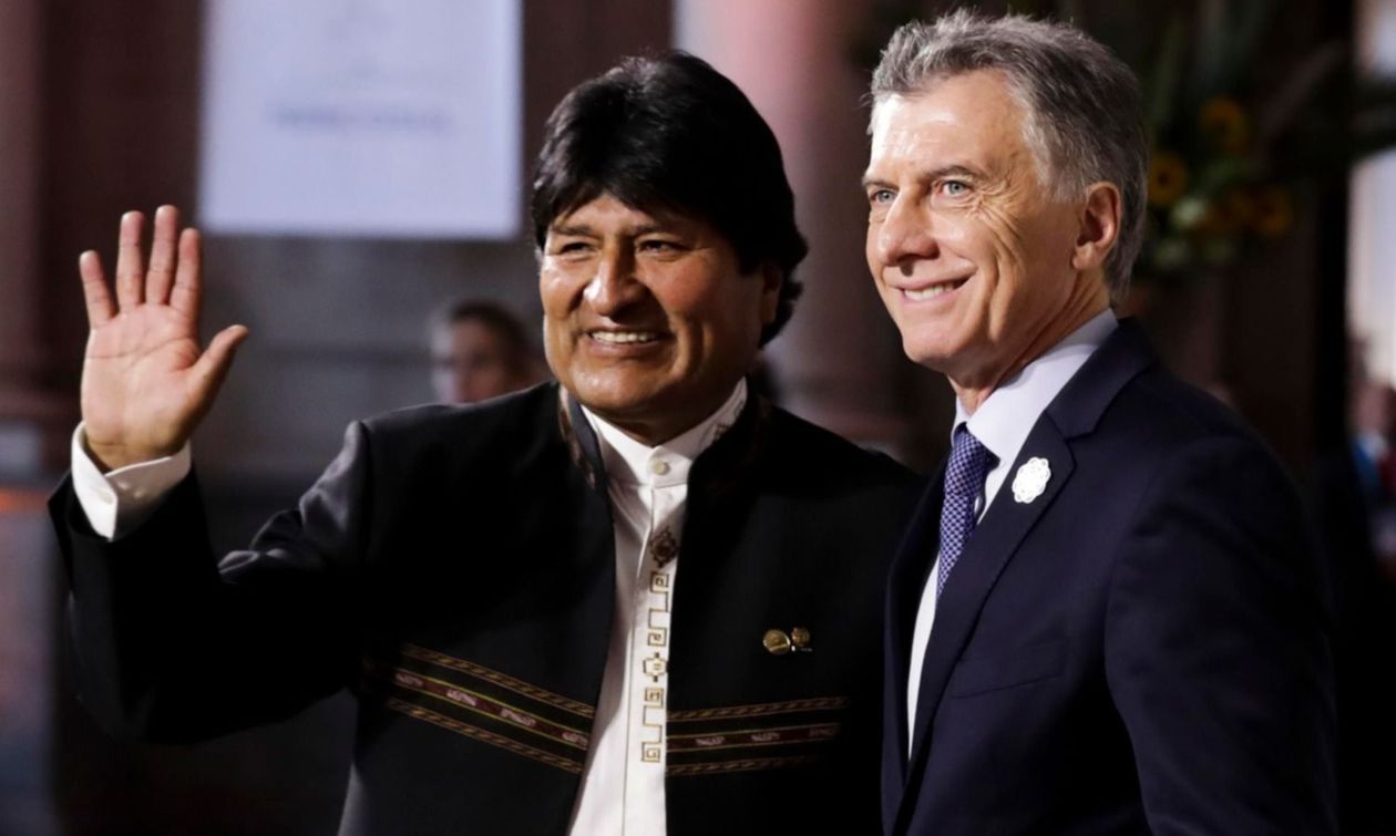 Evo Morales y Mauricio Macri