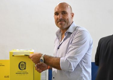 Gonzalo Belloso, presidente de Rosario Central.