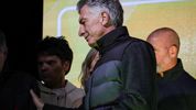Mauricio Macri en el búnker del PRO.&nbsp;