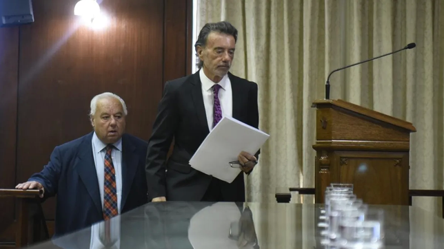 Rafael Gutiérrez y Daniel Erbetta, los hombres fuertes de la Corte Suprema santafesina.