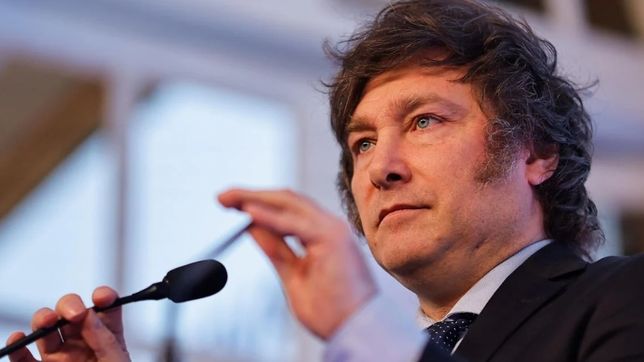 Javier Milei lleva dos meses como presidente. 