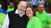 La intendenta de General Pico, Fernanda Alonso ,junto a su líder de siempre, el exgobernador Carlos Verna.