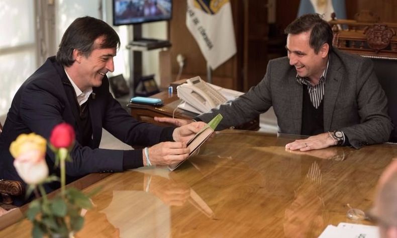 Bullrich con Mestre