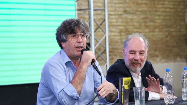 Pablo Vera y Martín Granovsky. Foto: gentileza Municipalidad de Avellaneda.