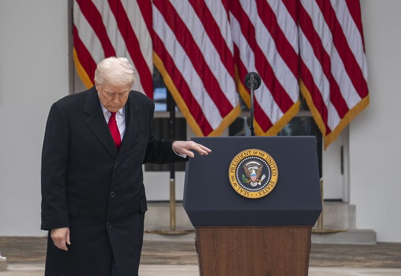 Donald Trump, presidente de Estados Unidos