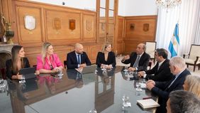 El ministro del Interior, Guillermo Francos, articula con las provincias productoras de biodiesel. El ministro del Interior, Guillermo Francos, articula con las provincias productoras de biodiesel.