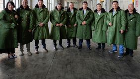 El gobernador de Santa Cruz con empresarios pesqueros chinos